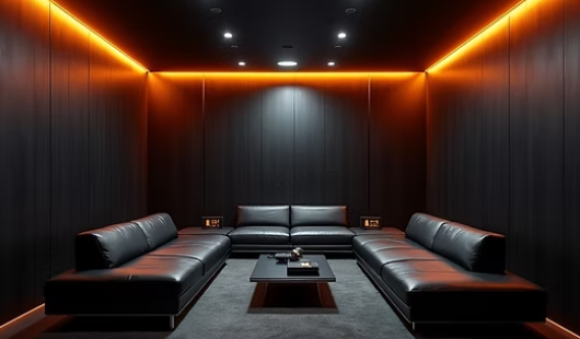 Illustration d'un bunker intérieur