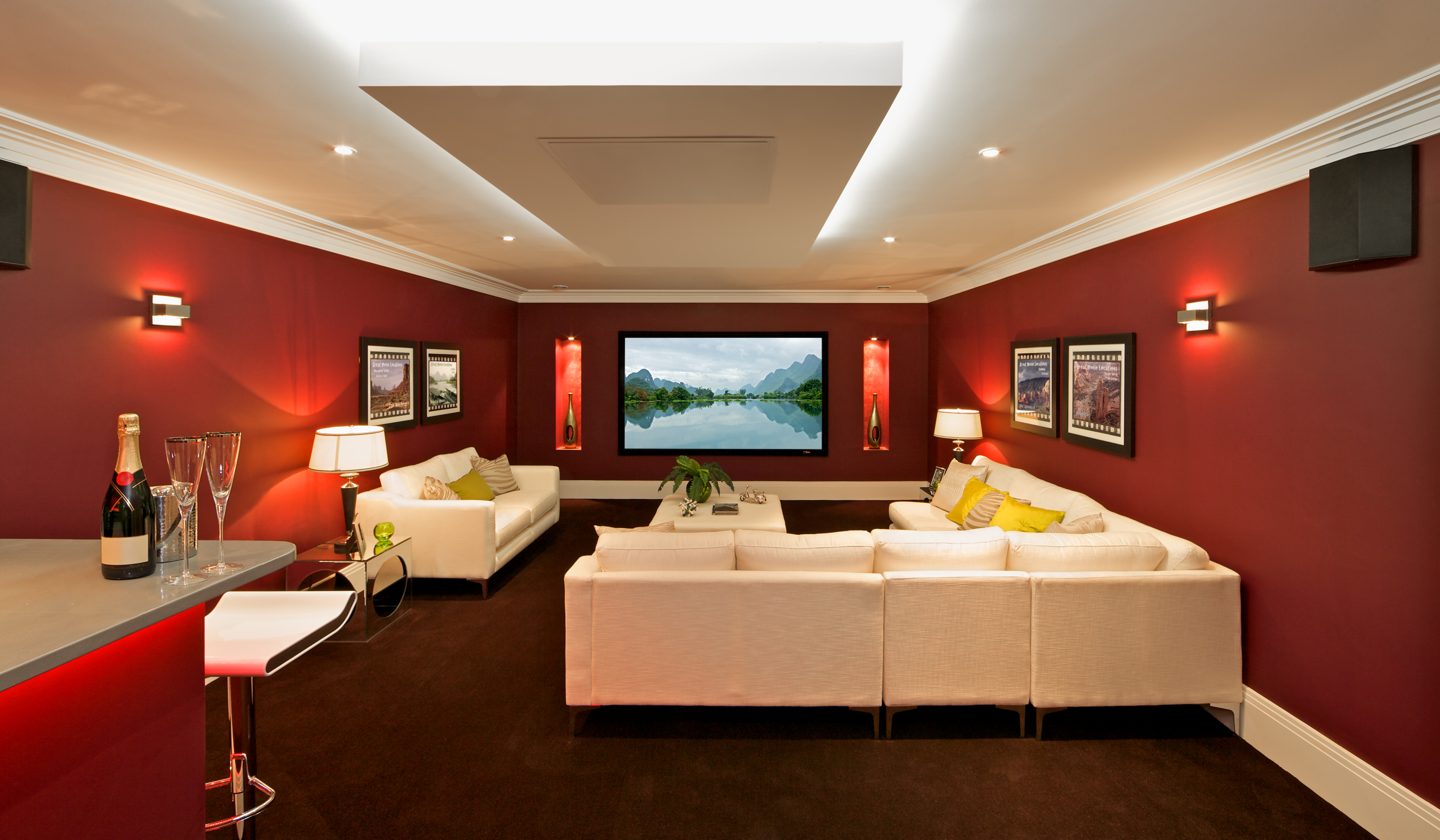 intérieur d'un bunker