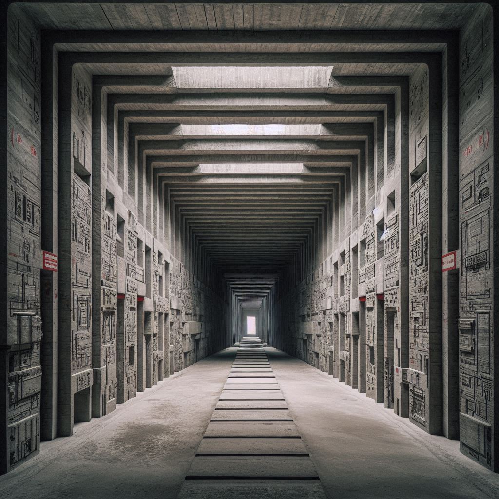 bunker généré par IA