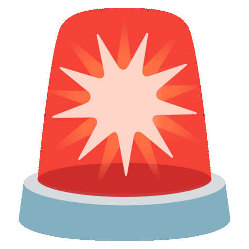 gyrophare qui tourne